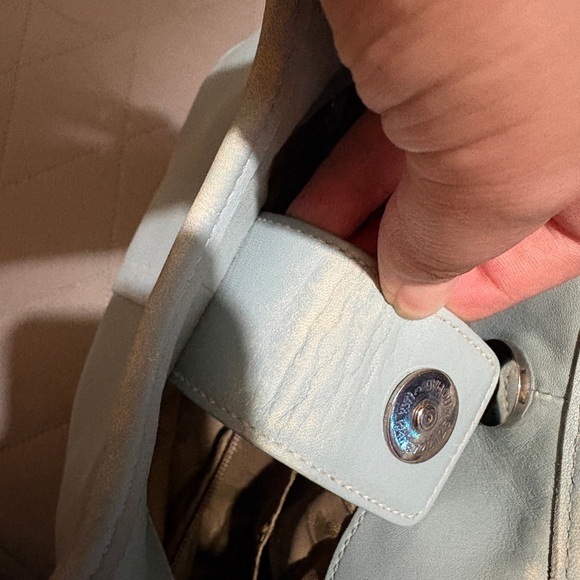 Coach Light Blue Shoulder Bag - Picture 5 of 9